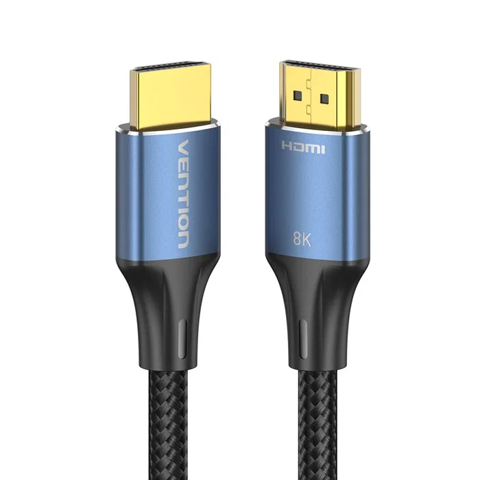 Vention ALGLJ Cable HDMI 2.1 8K 48Gbps Compatible con 8K@60Hz 4K@120Hz Dolby Vision/Atmos eARC HDR 5 Metros Azul