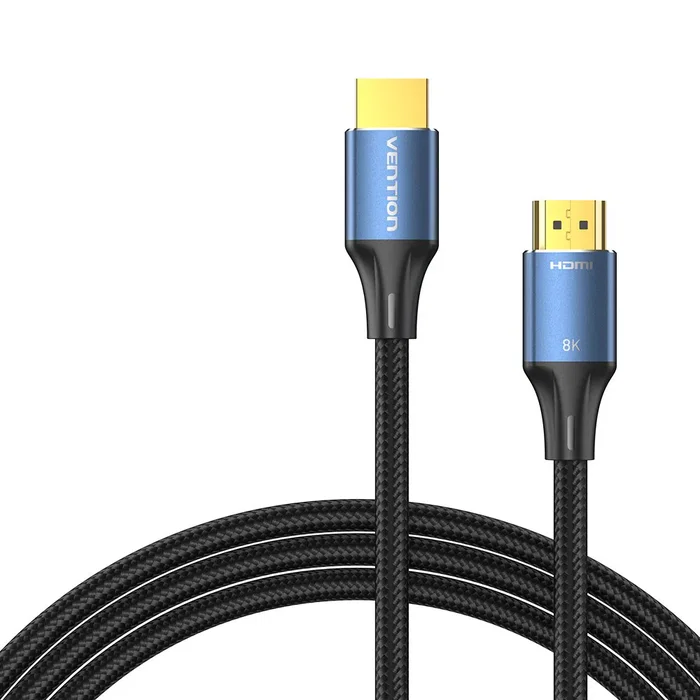 Vention ALGLJ Cable HDMI 2.1 8K 48Gbps Compatible con 8K@60Hz 4K@120Hz Dolby Vision/Atmos eARC HDR 5 Metros Azul