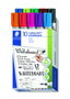 Staedtler Lumocolor 351 Marcadores para Pizarra Blanca, Punta de 2 mm, Surtidos, 10 Unidades