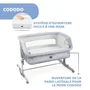 Chicco Cuna Colecho Next2Me Dream Silver para Bebé