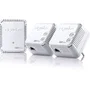 KIT ADAPTADORES PLC/POWERLINE DEVOLO DLAN 500 WiFi - 2*DLAN 500 WiFi + 1*DLAN 500 DÚO - 500MBS POR CABLE CORRIENTE - 300MBS POR WiFi