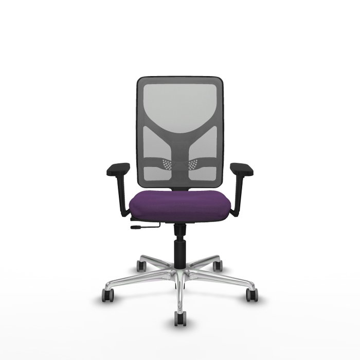 PIQUERAS Y CRESPO Silla de oficina Motilla con mecanismo Sincro/Traslack, Morada y Gris PIQUERAS Y CRESPO Silla de oficina Motilla con mecanismo Sincro/Traslack, Morada y Gris
