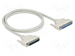DeLOCK Cable serie D-Sub 37 macho a hembra 1 m