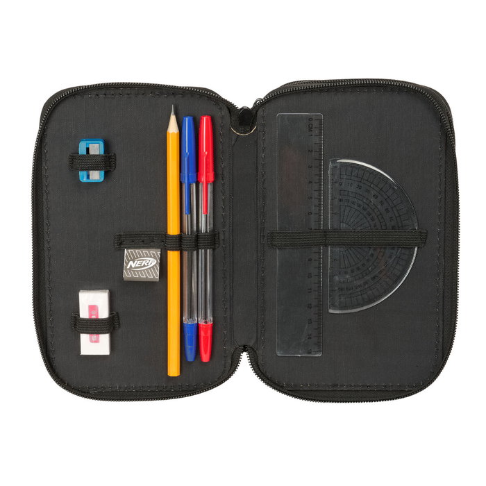 Safta Plumier Triple Nerf Game de 37 piezas