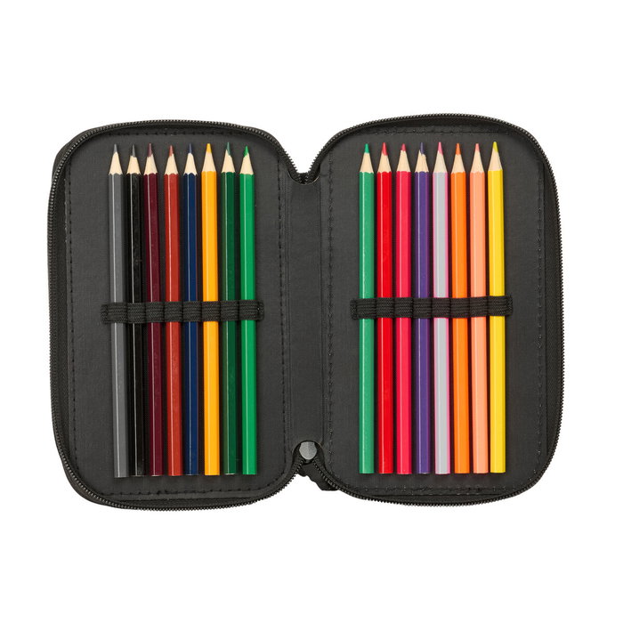 Safta Plumier Triple Nerf Game de 37 piezas