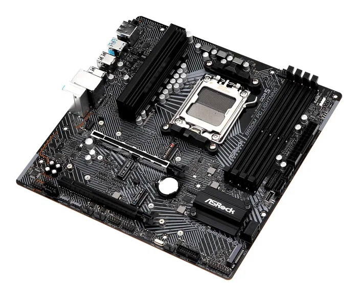 ASRock B650M PG Lightning AM5 micro ATX DDR5 ASRock B650M PG Lightning AM5 micro ATX DDR5