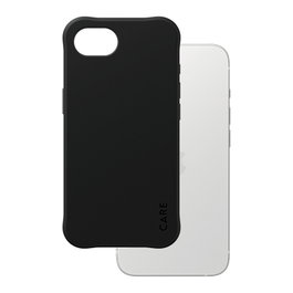 PanzerGlass CARE Case Fashionable Samba con MagSafe para iPhone 16e e iPhone 17e, Negro