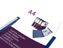 Liderpapel Carpeta Canguro 2 Anillas 25 mm Mixtas Polipropileno DIN A4 Azul Translucido