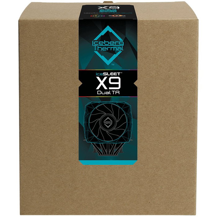 Iceberg THERMAL IceSLEET X9 Dual TR ARGB - Disipador de CPU para Threadripper