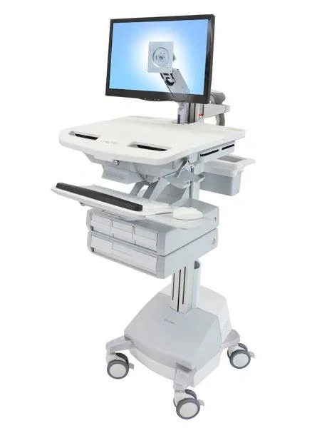 Ergotron StyleView Carro multimedia con brazo LCD y 4 cajones