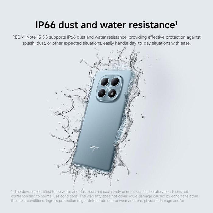 Xiaomi Redmi Note 15 5G 8GB 256GB Azul Glaciar