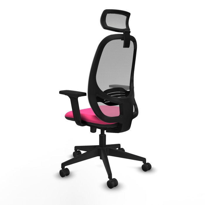 PIQUERAS Y CRESPO Silla de oficina Cilanco Rosa y Gris PIQUERAS Y CRESPO Silla de oficina Cilanco Rosa y Gris