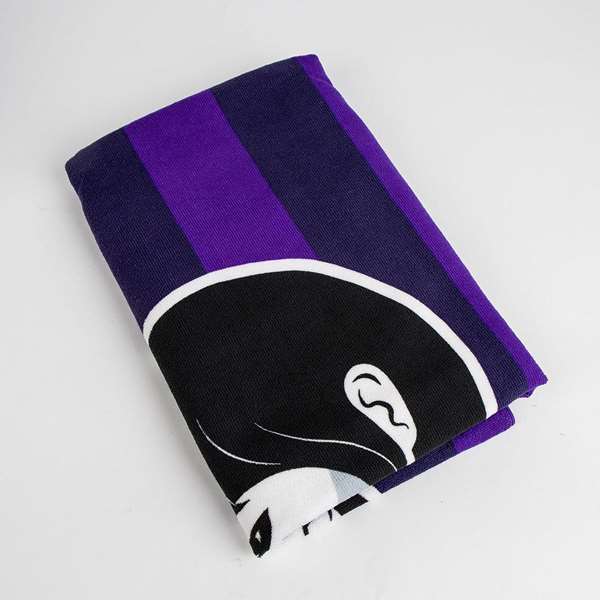 Cerdá Toalla Microfibra Wednesday 70x140 cm Negra