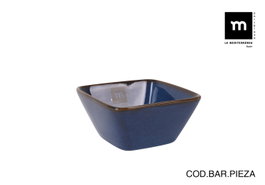 La Mediterranea Bol Aperitivo Cuadrado Pica-Pica Blue (24 Unidades)