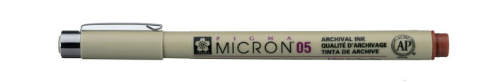 Sakura Pigma Micron 05 Marrón Sakura Pigma Micron 05 Marrón
