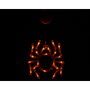Lámpara de Araña LED Transparente 36 cm Decoración Halloween
