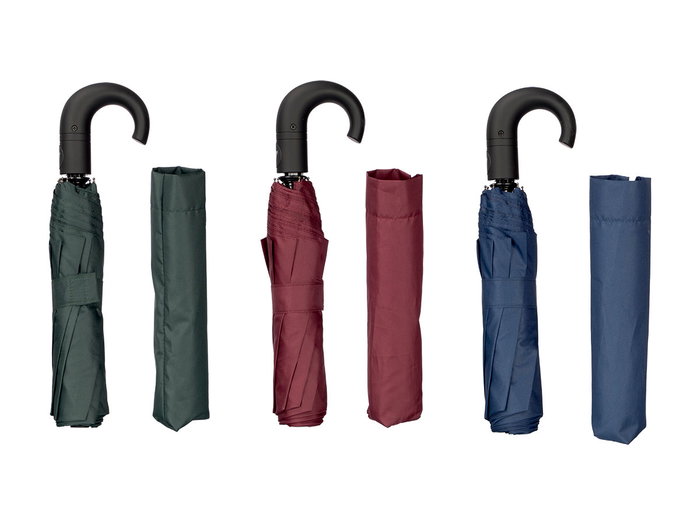 Arte Regal Paraguas Plegable Curvo Automático Surtido Neutros 35x12x6 cm (Set de 16)