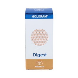 EQUISALUD Holoram Digest 60 Cápsulas - Complemento Alimenticio para la Función Digestiva con Plantas, Enzimas y Vitaminas
