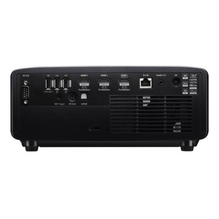 Optoma UHZ58LV Proyector Laser Cine en Casa 4K UHD HDR, 3.000 ANSI Lumen, Alcance de Proyección 100" a 300"