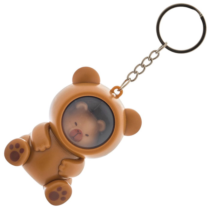 Mister Gadget Llavero Kawaii con Luz, Diseño Animal, Colección Kawaii, Material Plástico