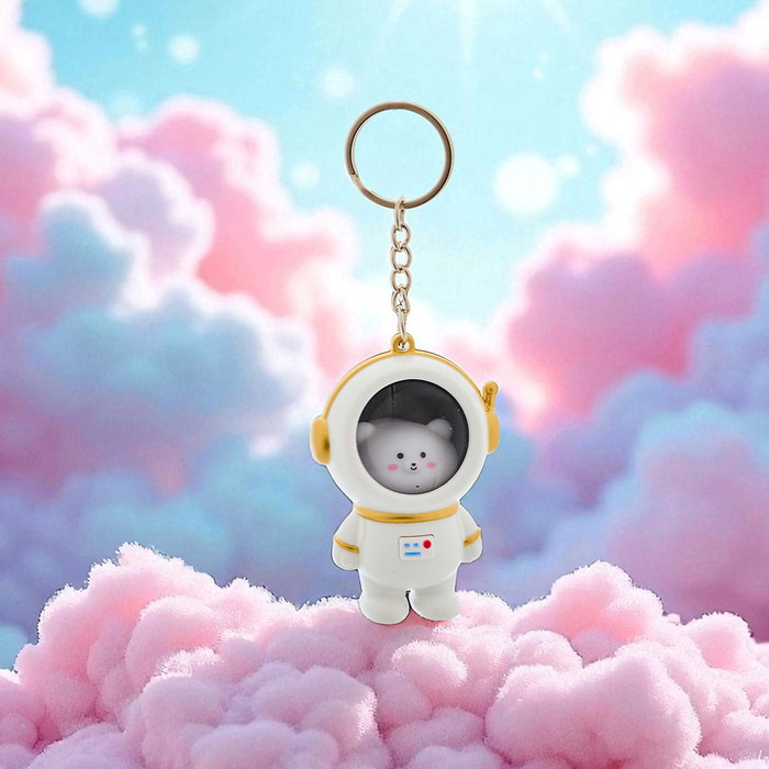 Mister Gadget Llavero Kawaii con Luz, Diseño Animal, Colección Kawaii, Material Plástico