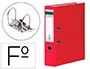 Elba Archivador de Palanca Rado Chic Folio Rojo Lomo 80 mm Cartón Forrado