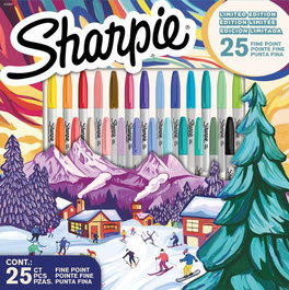 Rotulador Permanente Sharpie Fine Surtido Special Edition Box De 25