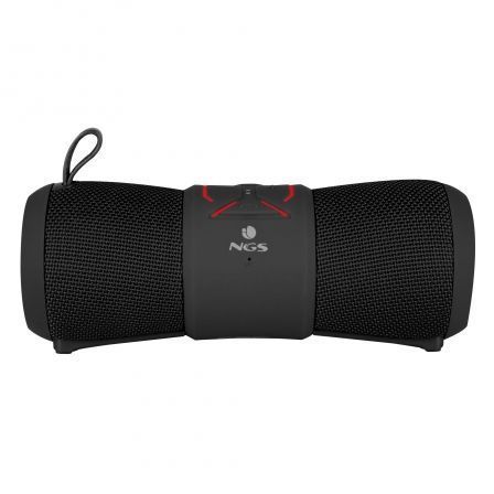 ALTAVOZ BLUETOOTH NGS WATERPROOF TWS SPEAKER ROLLER STREAM BLACK - 24W - TRUE WIRELESS - IP67 - ENTRADA AUX - BATERÍA 2000MAH - FUNC. MANOS LIBRES
