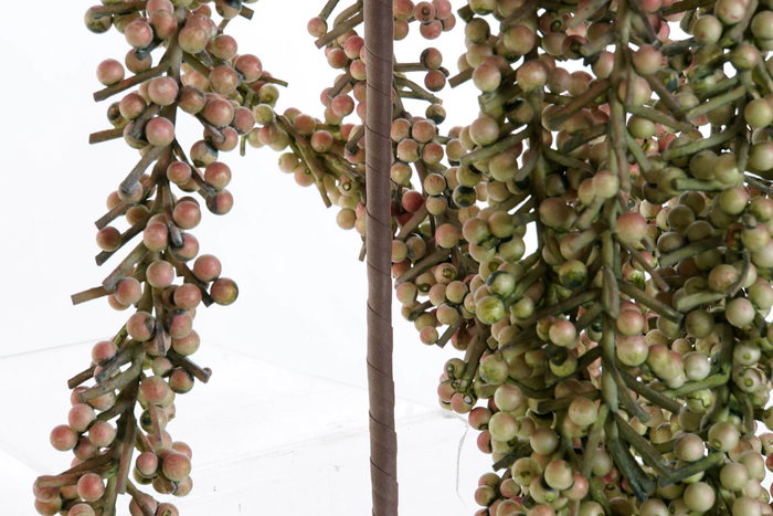 DKD Home Decor Rama Rosa Verde EVA 30 x 128 x 15 cm (12 Unidades)