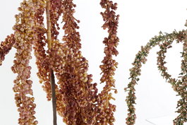 DKD Home Decor Rama Rosa Verde EVA 30 x 128 x 15 cm (12 Unidades)