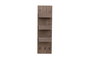 DKD Home Decor Estantería de Pared Cottage de Madera Reciclada y Pino para Baño - 30 x67 x 100 cm (Ancho x Fondo x Alto)