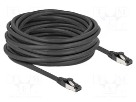DeLOCK Cable de red Cat8.1 S/FTP RJ45 10 m Negro