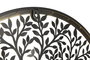 DKD Home Decor Decoración de Pared Metal Dorado 60 x 60 cm con Detalle de Árbol (4 Unidades)