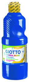Tempera Giotto Mas Lavable Liquida 500 Ml (Botella) Azul Marino