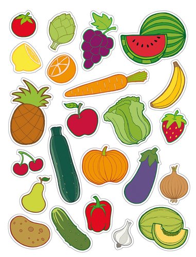 Gomets Apli Tematicos Bolsa 3H Removibles Frutas Y Verduras 69 Uds. (11439) (Set de 5) Gomets Apli Tematicos Bolsa 3H Removibles Frutas Y Verduras 69 Uds. (11439) (Set de 5)