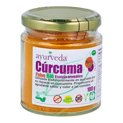 AYURVEDA AUTENTICO Cúrcuma En Polvo 100G Bio AYURVEDA AUTENTICO Cúrcuma En Polvo 100G Bio