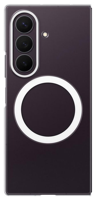 Samsung Clear Magnet Case para Galaxy Z Fold8, Transparente