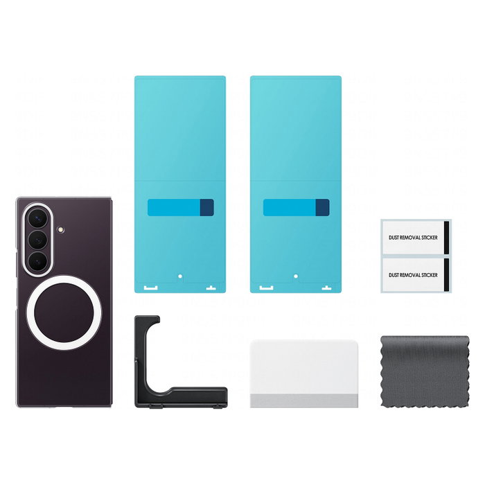 Samsung Clear Magnet Case para Galaxy Z Fold8, Transparente