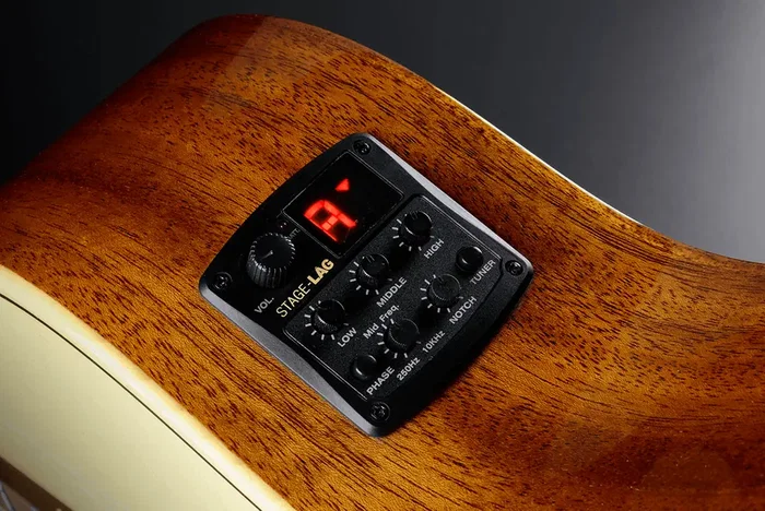 LAG Tramontane 88 A/E Cutaway Lag Guitarra Electroacústica Auditorium Zurdos Natural