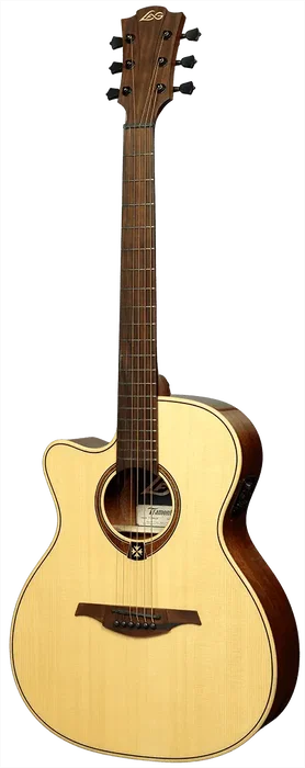 LAG Tramontane 88 A/E Cutaway Lag Guitarra Electroacústica Auditorium Zurdos Natural