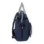 Beaba Bolsa Wellington 907505 Azul Marino Bolso Moderno y Unisex para Padres Ultra Práctico con Múltiples Bolsillos y Bolsa Isotérmica