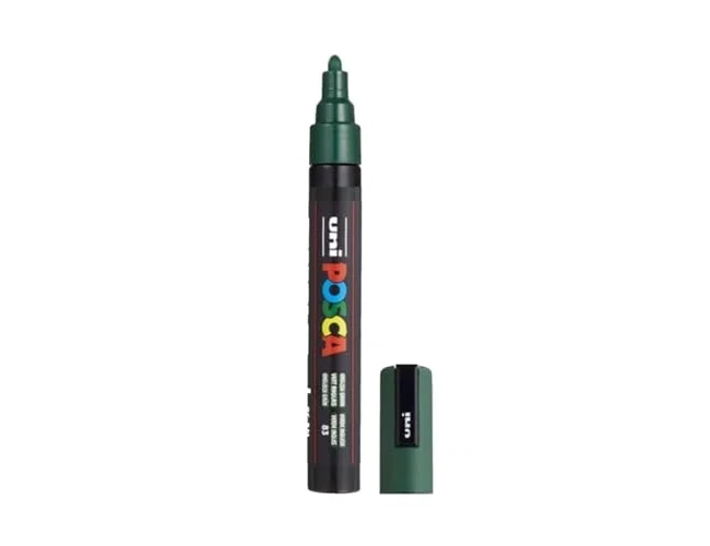 Posca Marcador PC-5M Verde inglés 1,8-2,5mm Posca Marcador PC-5M Verde inglés 1,8-2,5mm