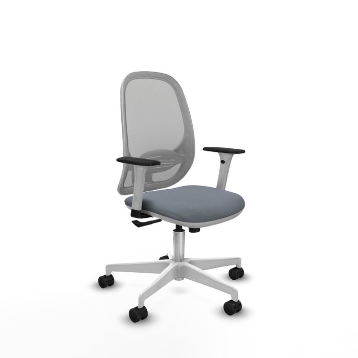 PIQUERAS Y CRESPO Silla de oficina Cilanco Gris con mecanismo Sincro PIQUERAS Y CRESPO Silla de oficina Cilanco Gris con mecanismo Sincro