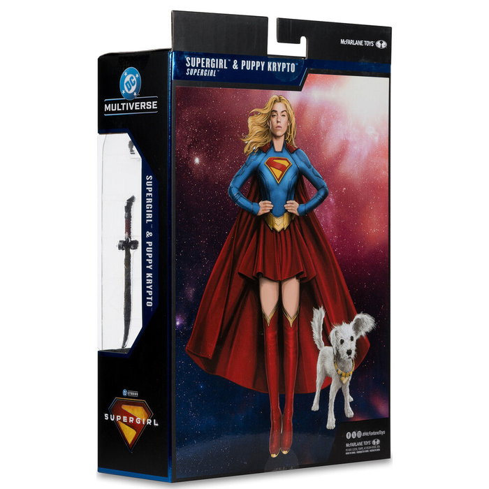 McFarlane Toys Supergirl & Baby Krypto DC Theatrical Deluxe Edition