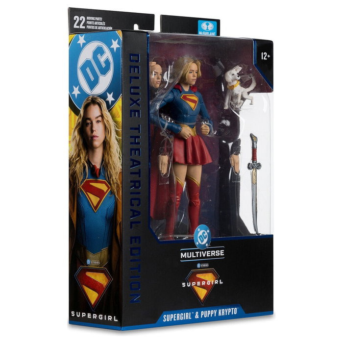 McFarlane Toys Supergirl & Baby Krypto DC Theatrical Deluxe Edition