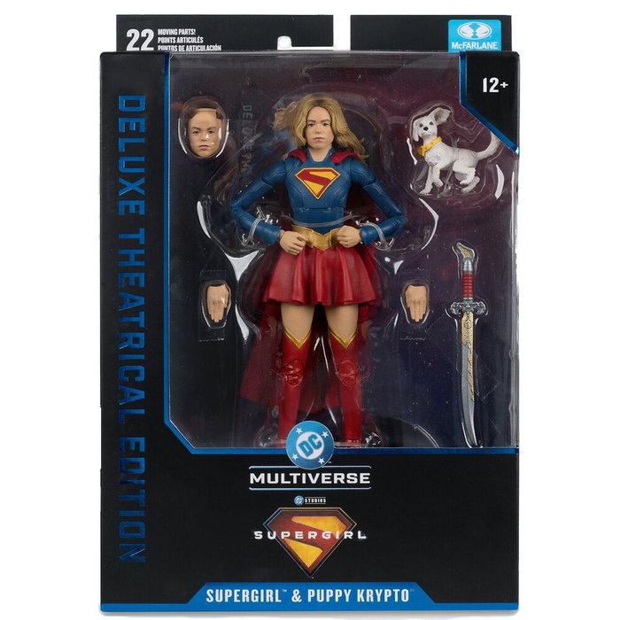 McFarlane Toys Supergirl & Baby Krypto DC Theatrical Deluxe Edition