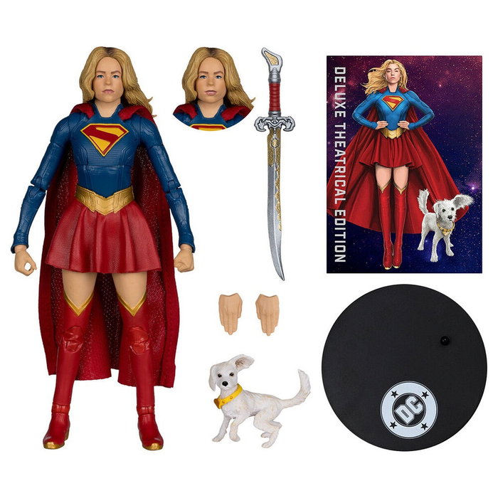 McFarlane Toys Supergirl & Baby Krypto DC Theatrical Deluxe Edition