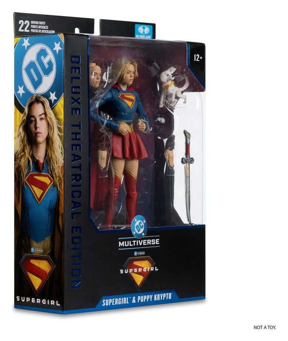 McFarlane Toys Supergirl & Baby Krypto DC Theatrical Deluxe Edition McFarlane Toys Supergirl & Baby Krypto DC Theatrical Deluxe Edition