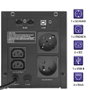 QOLTEC Monolith 1,5kVA 900W SAI