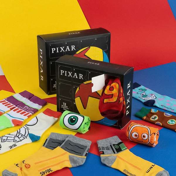 Cerdá Pack de 12 pares de calcetines Disney Pixar talla 38/45 Cerdá Pack de 12 pares de calcetines Disney Pixar talla 38/45